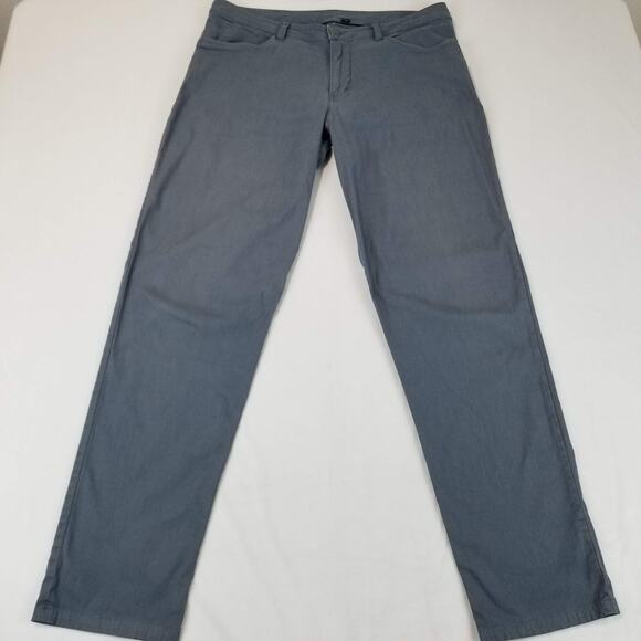 Lululemon Mens 34 Blue ABC Classic-Fit 5 Pocket Pant Warpstreme M5670S - Picture 1 of 10